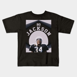 Bo Jackson Raiders Kids T-Shirt